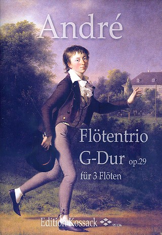 Flötentrio G-Dur op.29  für Flöten  Partitur und Stimmen