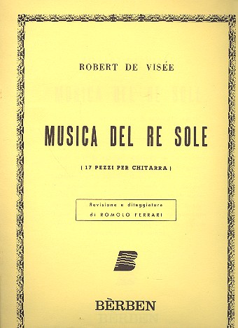 Musica del re sole per chitarra    