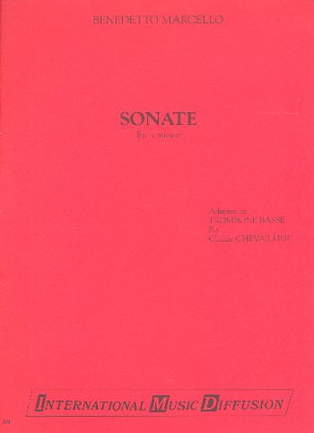 Sonate en la mineur&nbsp;&nbsp;pour trombone basse et piano&nbsp;&nbsp;