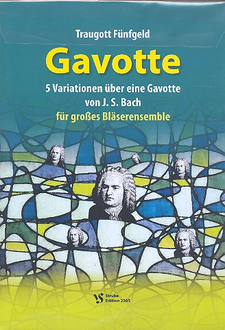 Gavotte für Bläser-Ensemble  Partitur und Stimmen  