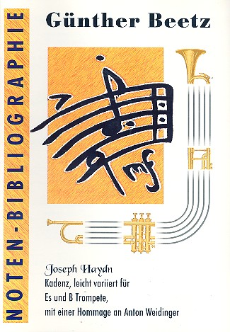 Kadenz leicht variiert zum Konzert Es-Dur Nr.1  für Trompete und Orchester von Joseph Haydn  für Trompete in Es und B