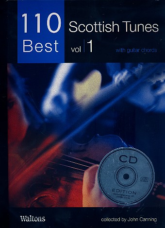 110 Best Scottish Tunes vol.1 (+CD)  for all melody instruments with  guitar chords