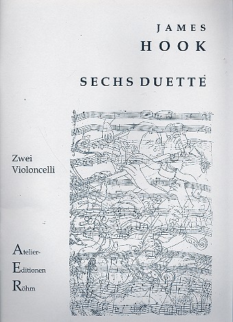 6 Duette  für 2 Violoncelli  Stimmen