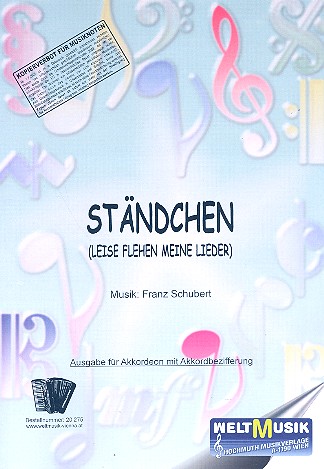 Ständchen&nbsp;&nbsp;für Akkordeon&nbsp;&nbsp;