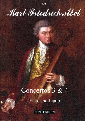 6 Concertos op.6 vol.2 (nos.3 and 4)  for flute and strings for flute and piano  