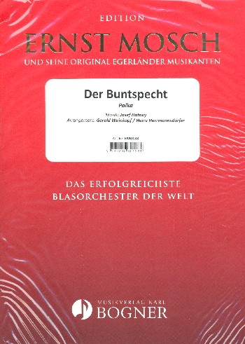 Der Buntspecht  für Blasorchester  Partitur und Stimmen