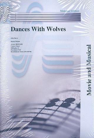 Dances with Wolves: für Blasorchester  Partitur und Stimmen  