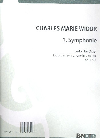Sinfonie c-moll Nr.1 op.13,1  für Orgel  