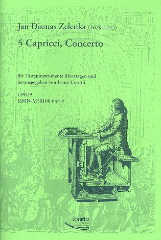 5 Capricci und 1 Concerto  für Tasteninstrument  