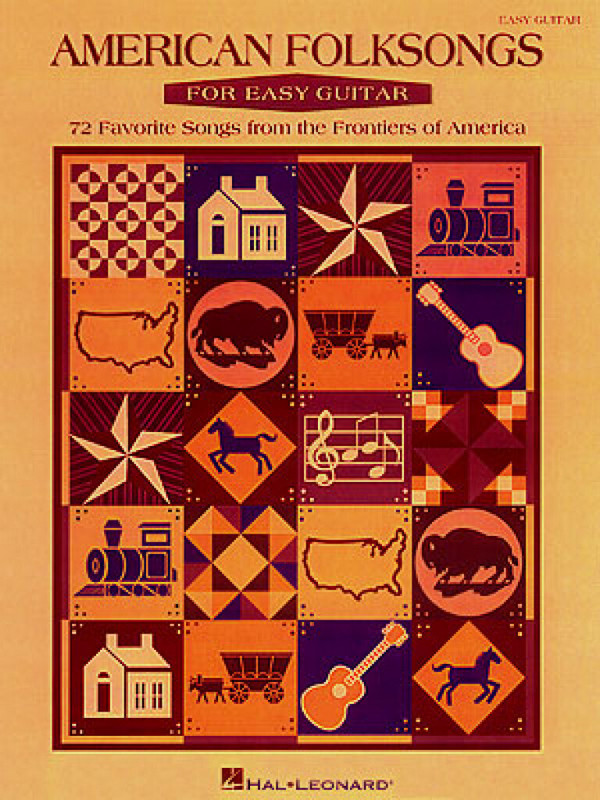 American Folksongs: for easy guitar&nbsp;&nbsp;(with lyrics and chords)&nbsp;&nbsp;