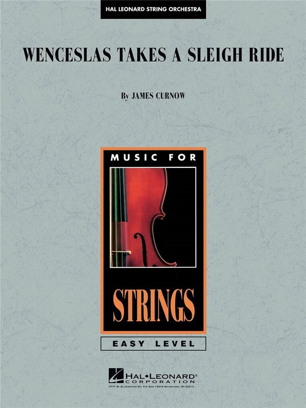 Wenceslas takes a Sleigh Ride  for string orchestra  score and parts (8-8-4--4-4-4)
