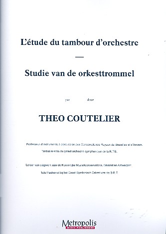L'étude du tambour dans l'orchestre&nbsp;&nbsp;&nbsp;&nbsp;