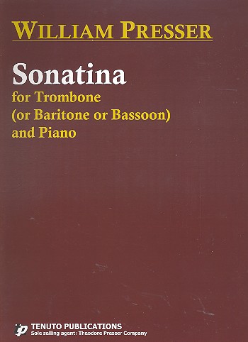 Sonatina for trombone or baritone or&nbsp;&nbsp;bassoon and piano&nbsp;&nbsp;