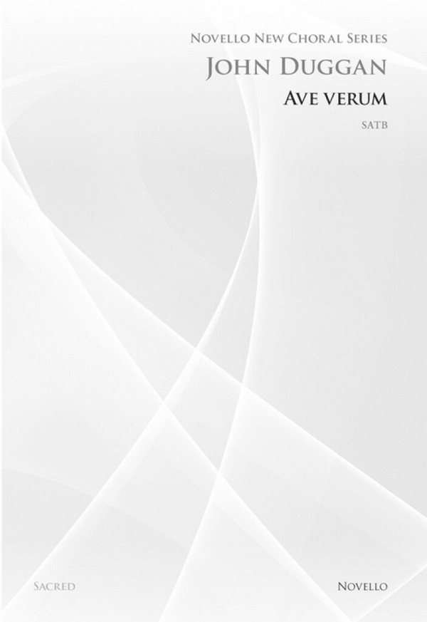 Ave verum for mixed chorus and organ&nbsp;&nbsp;score&nbsp;&nbsp;