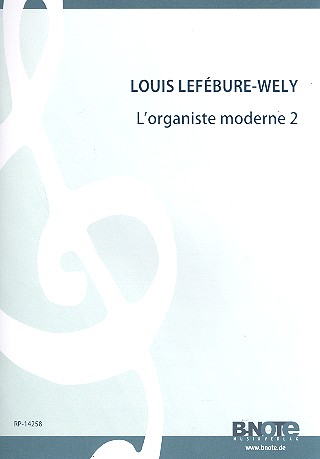 L'Organiste moderne vol.2 pour orgue  Reprint  