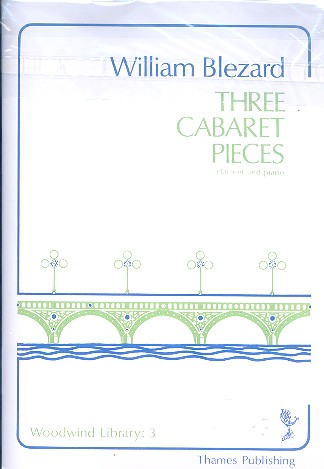 3 Cabaret Pieces for clarinet and piano  archive copy  