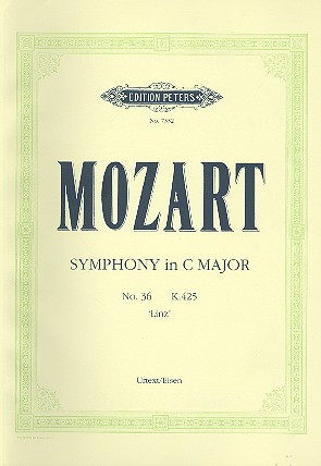 Linzer Sinfonie C-Dur Nr.36 KV425&nbsp;&nbsp;für Orchester&nbsp;&nbsp;Partitur