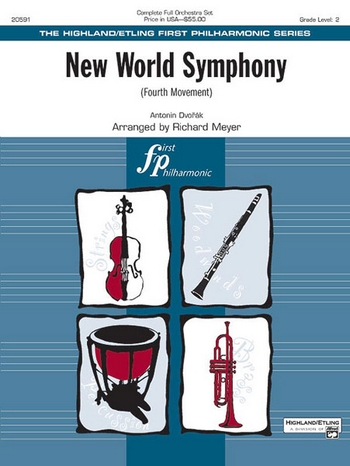 New World Symphony - 4th Movement&nbsp;&nbsp;for orchestra&nbsp;&nbsp;score and parts (strings 8-8-3--5-5-5)