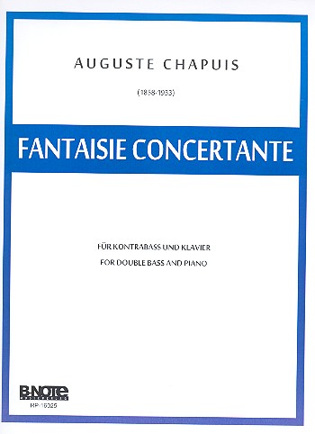 Fantaisie concertante für Kontrabass&nbsp;&nbsp;und Klavier&nbsp;&nbsp;
