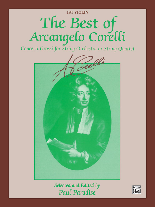 The Best of Arcangelo Corelli  for string quartet (string orchestra)  violin 1