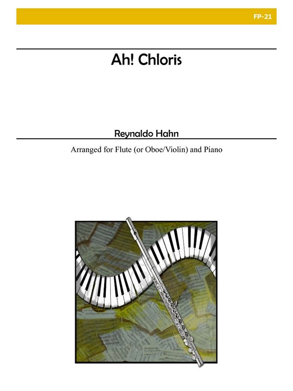 Ah! Chloris  for flute (oboe) and piano  