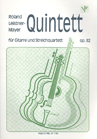 Quintett op.82 für Gitarre, 2 Violinen,  Viola und Violoncello  Partitur und Stimmen