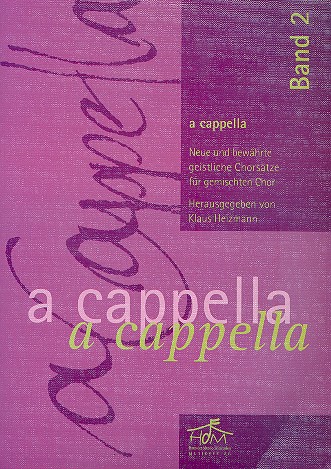 A Cappella Band 2  für gem Chor a cappella  Partitur