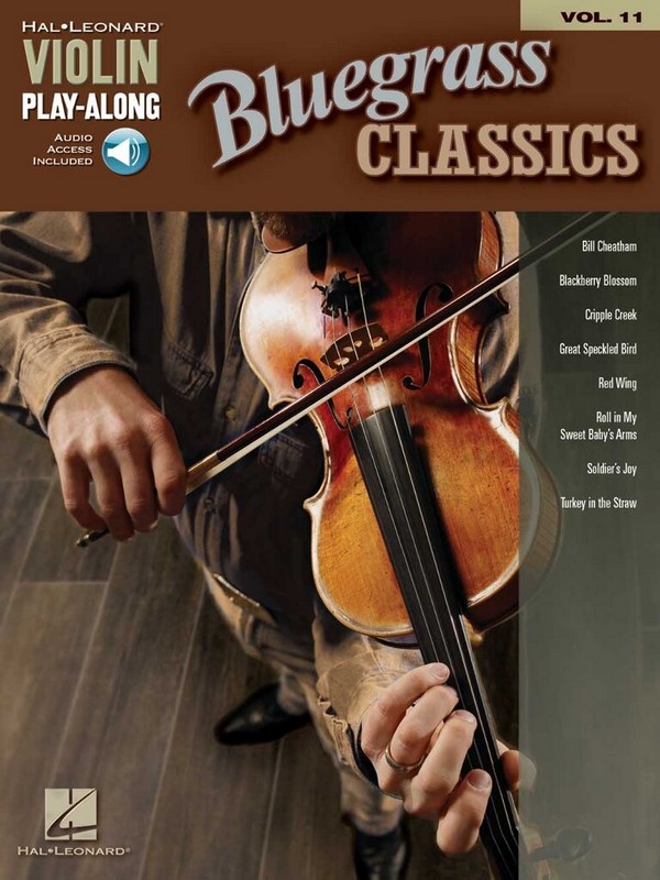 Bluegrass Classics (+CD): for violin&nbsp;&nbsp;violin playalong vol.11&nbsp;&nbsp;