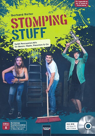 Stomping Stuff (+DVD) Musizieren auf Alltagsgegenständen&nbsp;&nbsp;&nbsp;&nbsp;