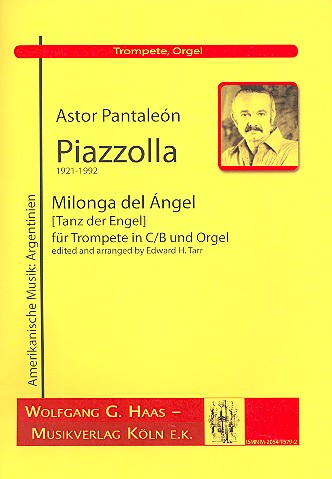 Milonga del Angél&nbsp;&nbsp;für Trompete und Orgel&nbsp;&nbsp;