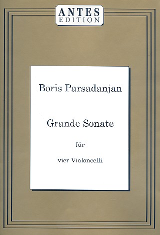 Grande Sonate füpr 4 Violoncelli  Partitur und Stimmen  