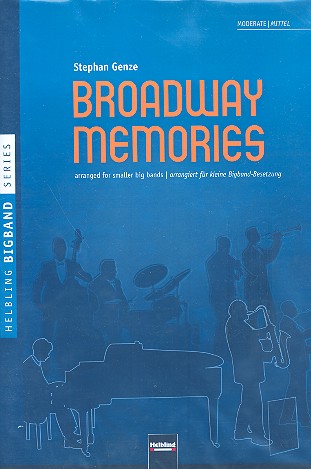 Broadway Memories für kleine Big Band&nbsp;&nbsp;Partitur und Stimmen&nbsp;&nbsp;