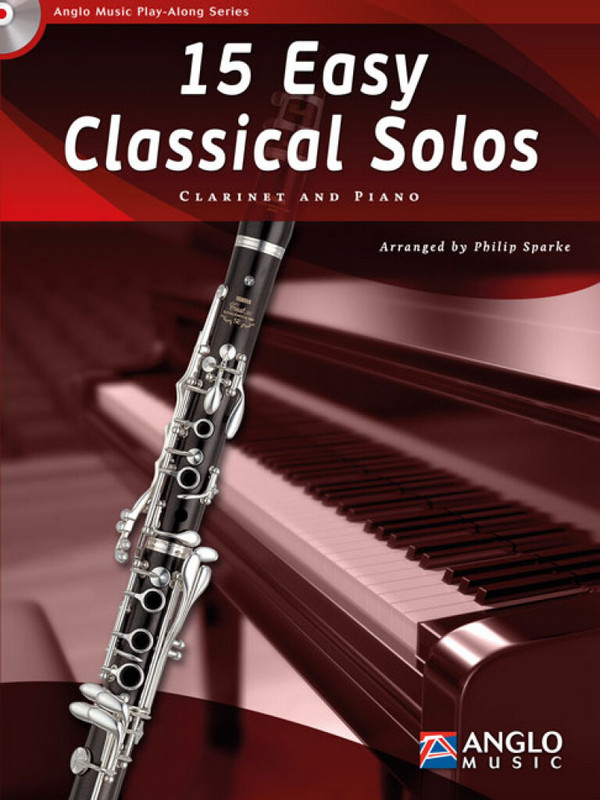 15 easy classical Solos (+CD)  for clarinet and piano  