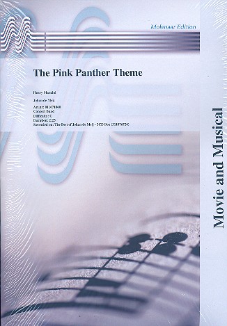 The Pink Panther Theme: for concert band  score and parts  
