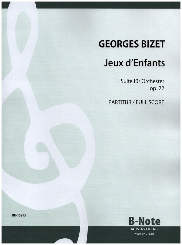 Jeux d'enfants op.22  für Orchester  Partitur Reprint