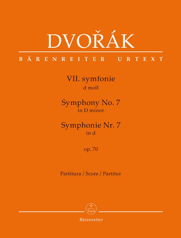 Sinfonie d-Moll Nr.7 op.70&nbsp;&nbsp;für Orchester&nbsp;&nbsp;Partitur