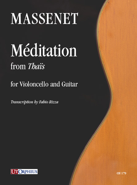 Méditation de Thais  für Violoncello und Gitarre  Partitur und Stimmen
