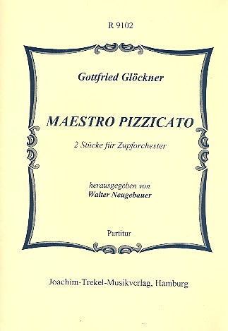 Maestro pizzicato für Zupforchester  Partitur  