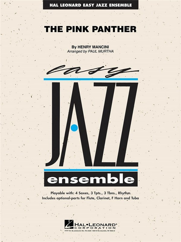 The Pink Panther:  for jazz ensemble  score and parts