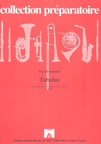 Tubafax pour tuba en ut ou saxhorn&nbsp;&nbsp;basse sib bb et piano&nbsp;&nbsp;