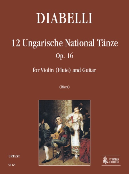 12 ungarische Tänze op.16 für Violine