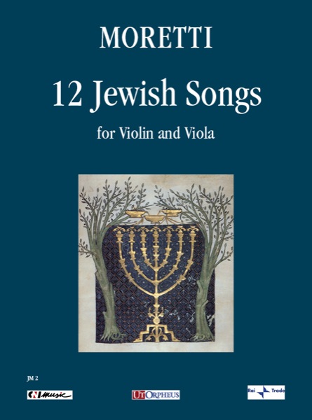 12 jewish Songs  for violin and viola  score and parts