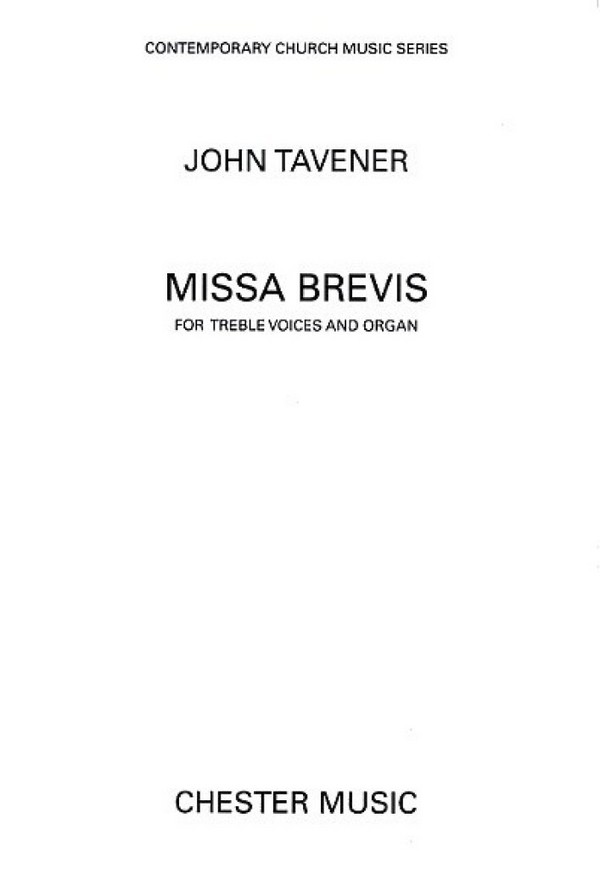 Missa brevis for female chorus and organ  score  