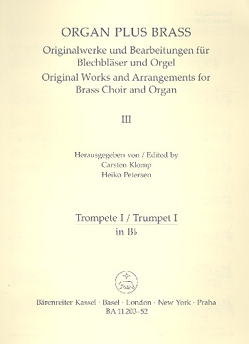 Toccata festiva für Orgel und Blechbläser&nbsp;&nbsp;Trompete 1&nbsp;&nbsp;