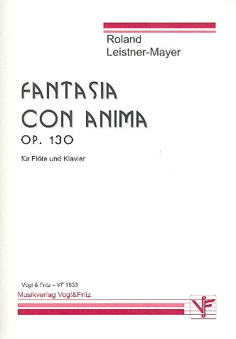 Fantasia con anima op.130 für Flöte  und Klavier  