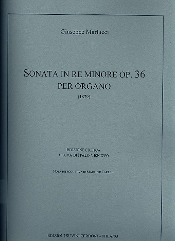 Sonate d-Moll op.36  für Orgel  