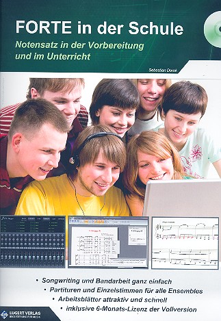 Forte in der Schule (+CD-ROM)  Notensatz in der Vorbereitung und im  Unterricht