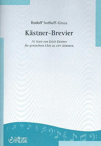 Kästner-Brevier  für gem Chor a cappella  Partitur