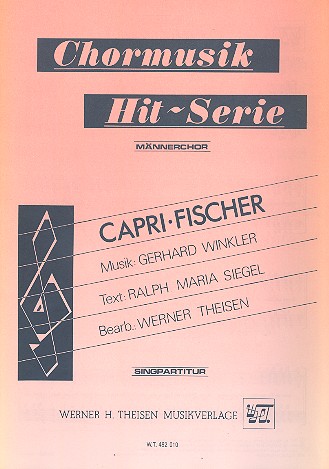 Capri-Fischer für Männerchor a cappella  Partitur  
