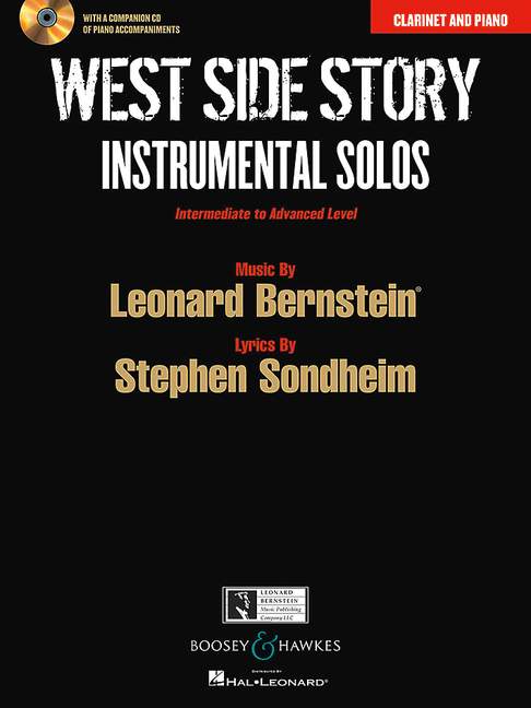 West Side Story - Instrumental Solos (+CD)&nbsp;&nbsp;for clarinet and piano&nbsp;&nbsp;